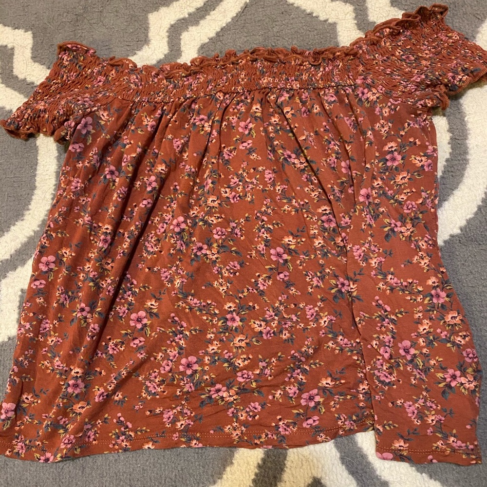 off shoulder tee